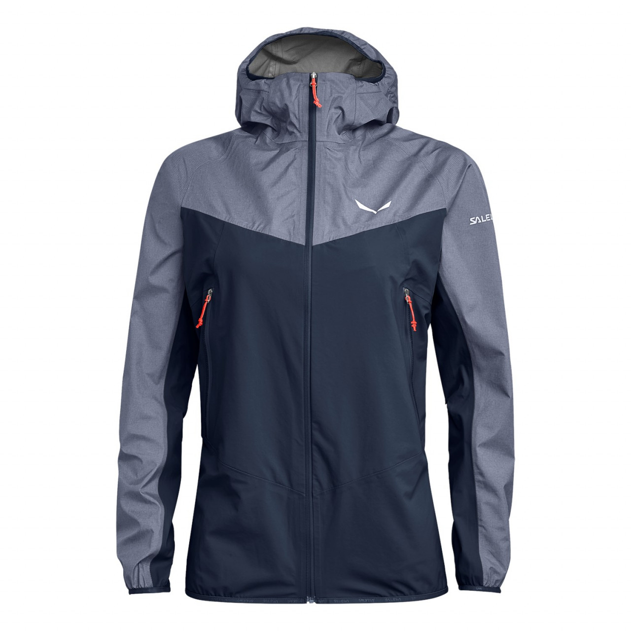 Chaqueta Hardshell Mujer Chile - Salewa Agner Powertex - Azules/Azul Marino - YCMA-48237